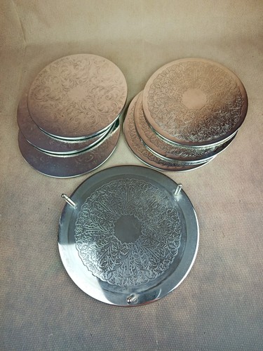 Vintage chrome engraved - vintage,