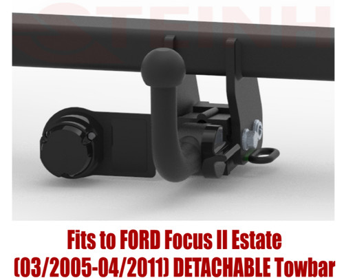 Detachable tow bar - tow, ford
