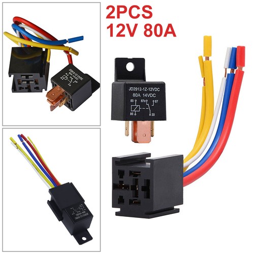 2pcs pin relay with - 5,