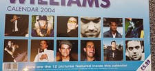 Robbie Williams 2004 Calendar New Sealed Collectible Item