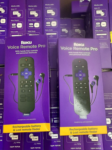 Roku voice remote pro - voice, |