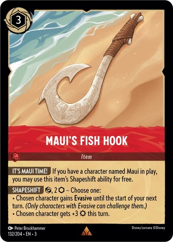 Maui fish hook 132 204 - maui's,