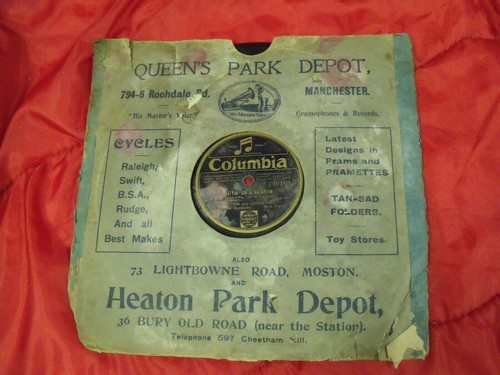 Vintage 78rpm sittin a - vintage, on