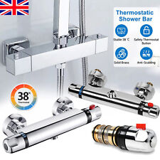 Exposed Thermostatic Shower Mixer Valve Taps Bar Exposed Bar Chrome 1/2" Outlet