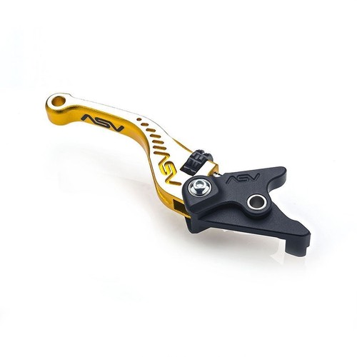 Asv brake lever short gold - c5,