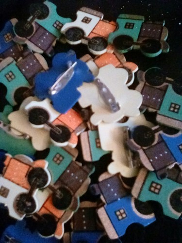 Job lot handmade coloured - 12,