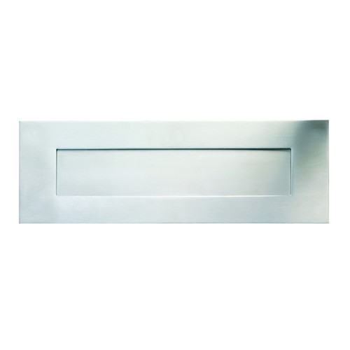 Letter plate external satin - letter,