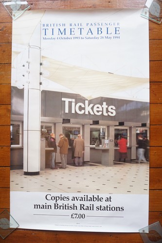 1993 new passenger - 1993, timetable