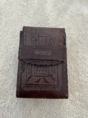 Vintage mexican leather hand - vintage,