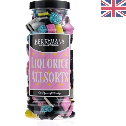 Nostalgic liquorice allsorts - liquorice,