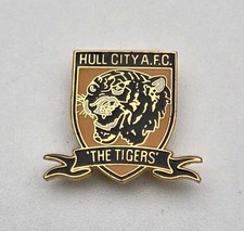 RARE HULL CITY VINTAGE PIN BADGE