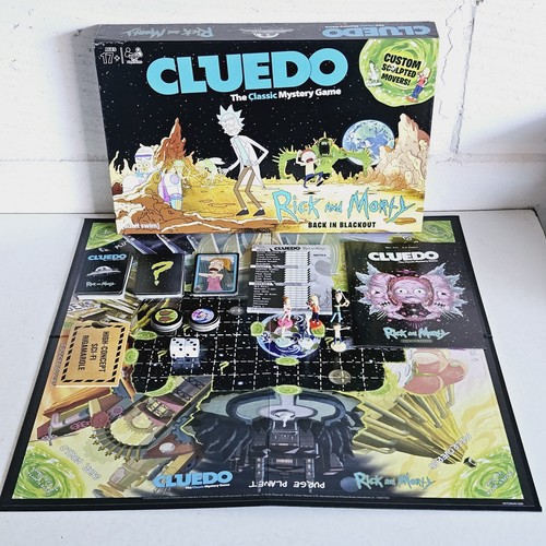 Rick and morty cluedo - and, mystery
