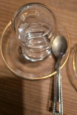 Pair Of Authentic Glass Tea