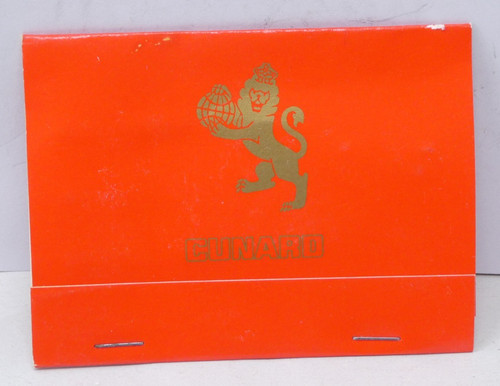 Cunard matchbook style sewing - matchbook,