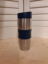Land Rover Stainless Steel Travel Mug Navy Blue, New