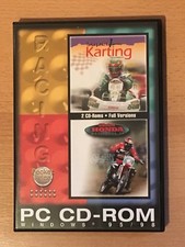 Karting and Moto Cross Game Twin Pack on PC CD Rom