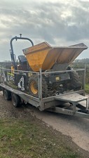 Man and digger - and,