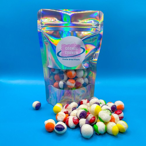 Freeze dried popped fruit - freeze,