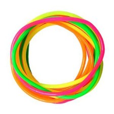 12 Neon Gummy Bands Jelly