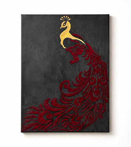 Handmade crimson velvet - handmade,