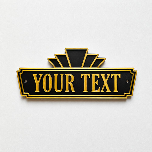 Personalised text sign - personalised,