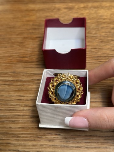Vintage blue and - blue,