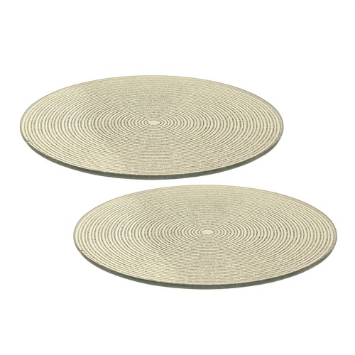 Multipack gold glitter candle - multipack,