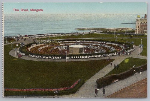 Postcard the oval margate - postcard,
