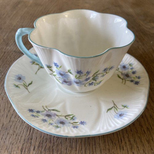 Vintage shelley dainty blue - vintage,