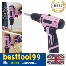 Pink Cordless Drill Set