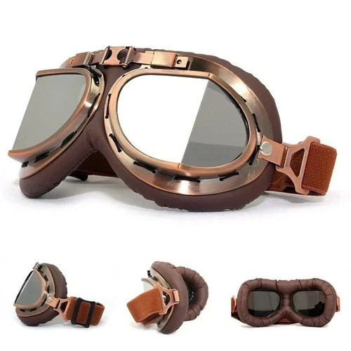 Vintage leather motorcycle - vintage,