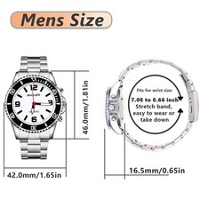 Mens talking watch for
