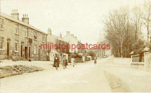 Real photo postcard - real, kirk