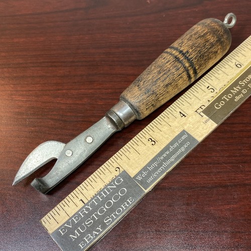 Antique tin can opener punch - antique,