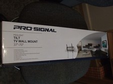 Pro Signal Tilt TV Wall Mount Unused Since Purchase - Did not buy the TV 37"-70"