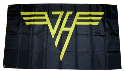 Van halen flag banner - van, 3'x5'