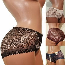 Women's Lace Midi Briefs Size