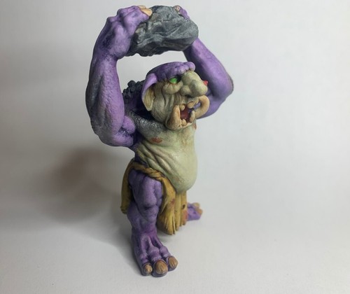 Unpainted river troll giant - river,