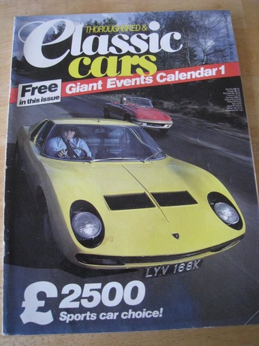 Classic cars apr 1984 - classic, sixties
