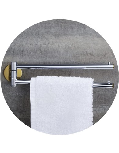 Essentials double towel bar - double,
