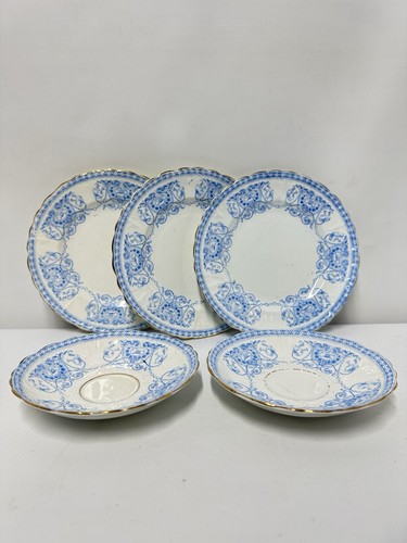 Antique longton blue - j, &