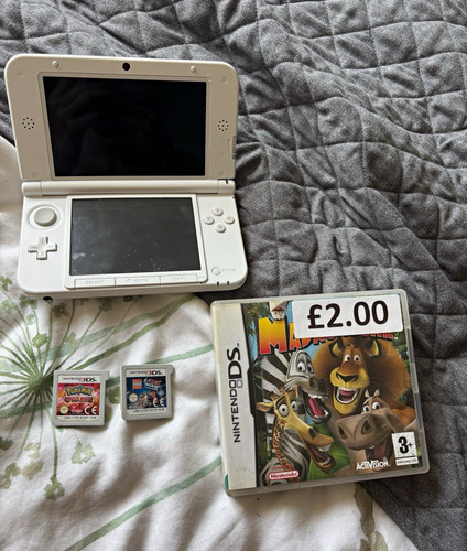 Nintendo 3ds white 3d - 3ds,