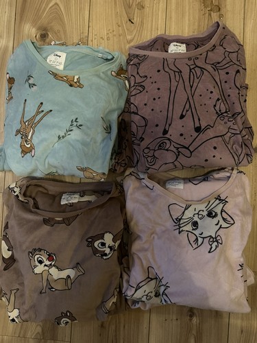 Womens disney pyjamas pairs - x4,