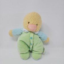 Carters Green Duck Plush