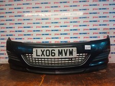 VAUXHALL ASTRA 3DR TWIN TOP MK5 H 2006 BLACK 2HU FRONT BUMPER MARKS