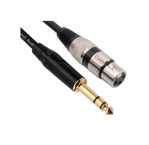 Xlr female 4 - xlr, 1/4