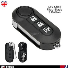 Replacement for Fiat Ducato Citroen Relay Peugeot Boxer Flip Car Key Fob Case GB