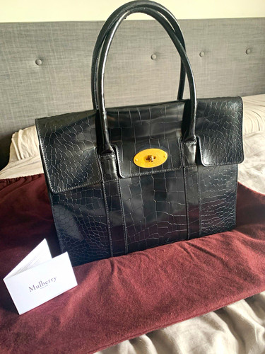 Mulberry bayswater large black - mulberry,