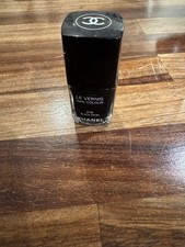 CHANEL Black Satin Nail Polish