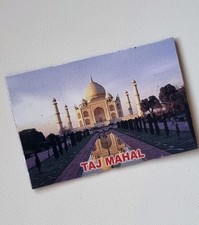 India Taj Mahal Fridge Magnet - Travel Souvenir Holiday Gift Idea - Thin Magnet